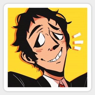 Classic adachi Sticker